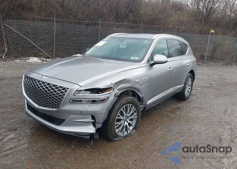 2022 Genesis Gv80 2.5T Rwd from USA, damaged, VIN KMUHB4SB8NU080745